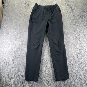 Right of Way Pant Men's S Black Polyester Track Straight Leg Performance Stretch